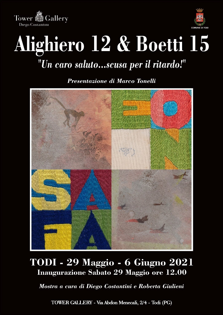 immagine per Alighiero 12 & Boetti 15