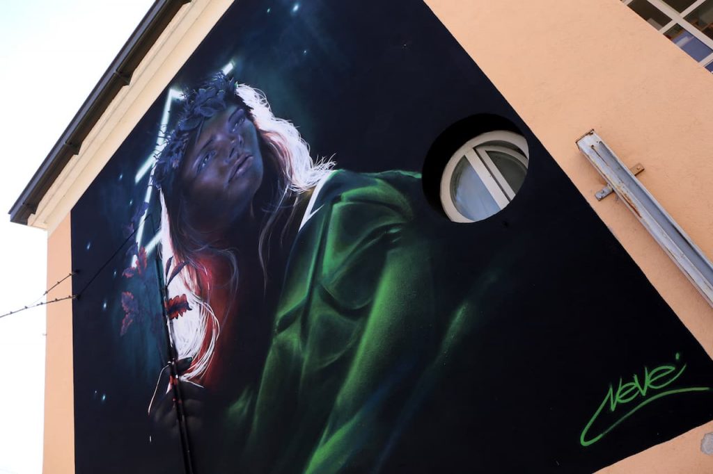 immagine per R/ESISTENZA StreetArtGallery Copyright2021ONDADURTOTEATRO. Artista NEVE