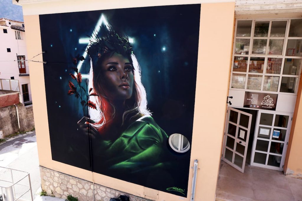 immagine per R/ESISTENZA StreetArtGallery Copyright2021ONDADURTOTEATRO. Artista NEVE