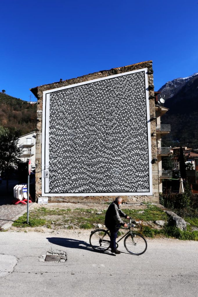 immagine per R/ESISTENZA StreetArtGallery Copyright2021ONDADURTOTEATRO. Artista STEN-LEX