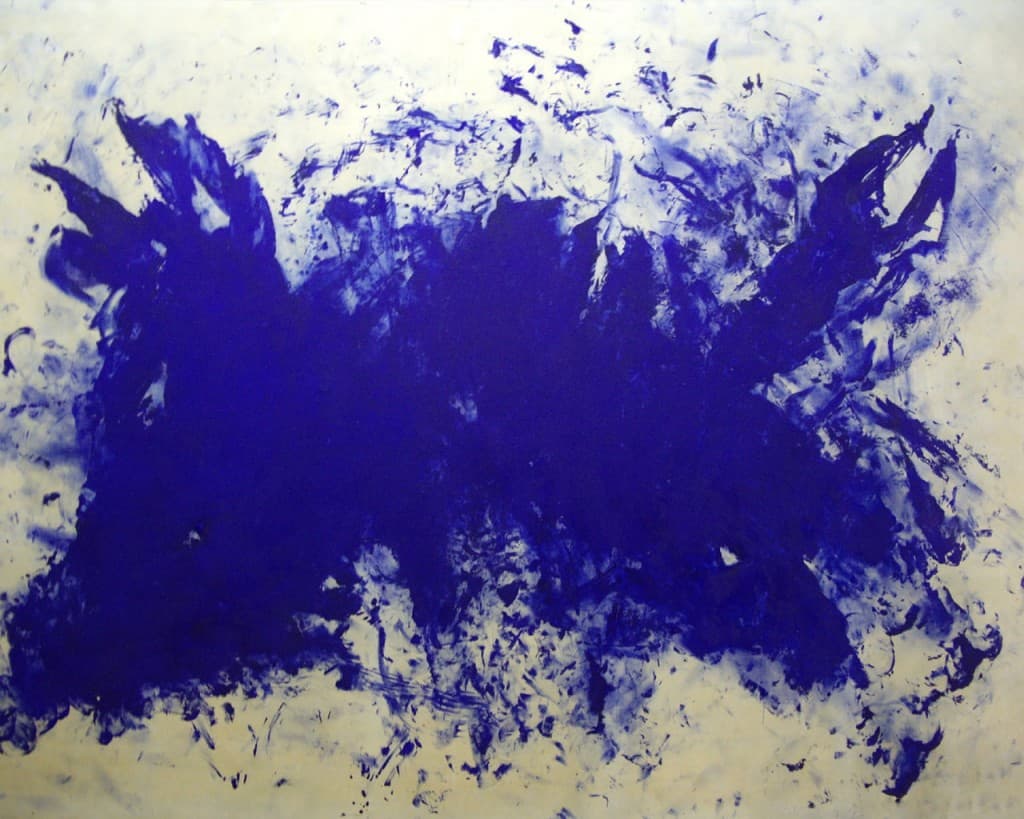 Yves Klein, Antropometria blu immagine per Yves Klein, Antropometria blu
