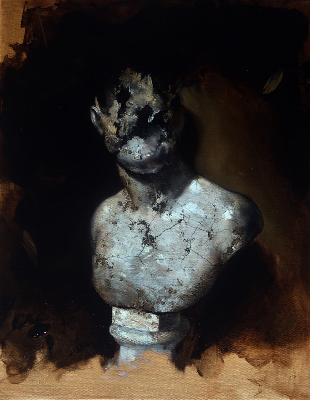 immagine per Radu Belcin. Stillness7 oil on linen 40-30-cm