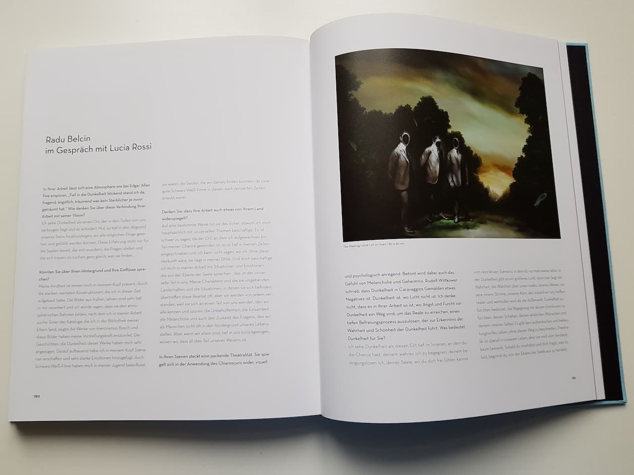 immagine per Radu Belcin. Catalogue Preparing for Darkness Selected Artists Edition 2020