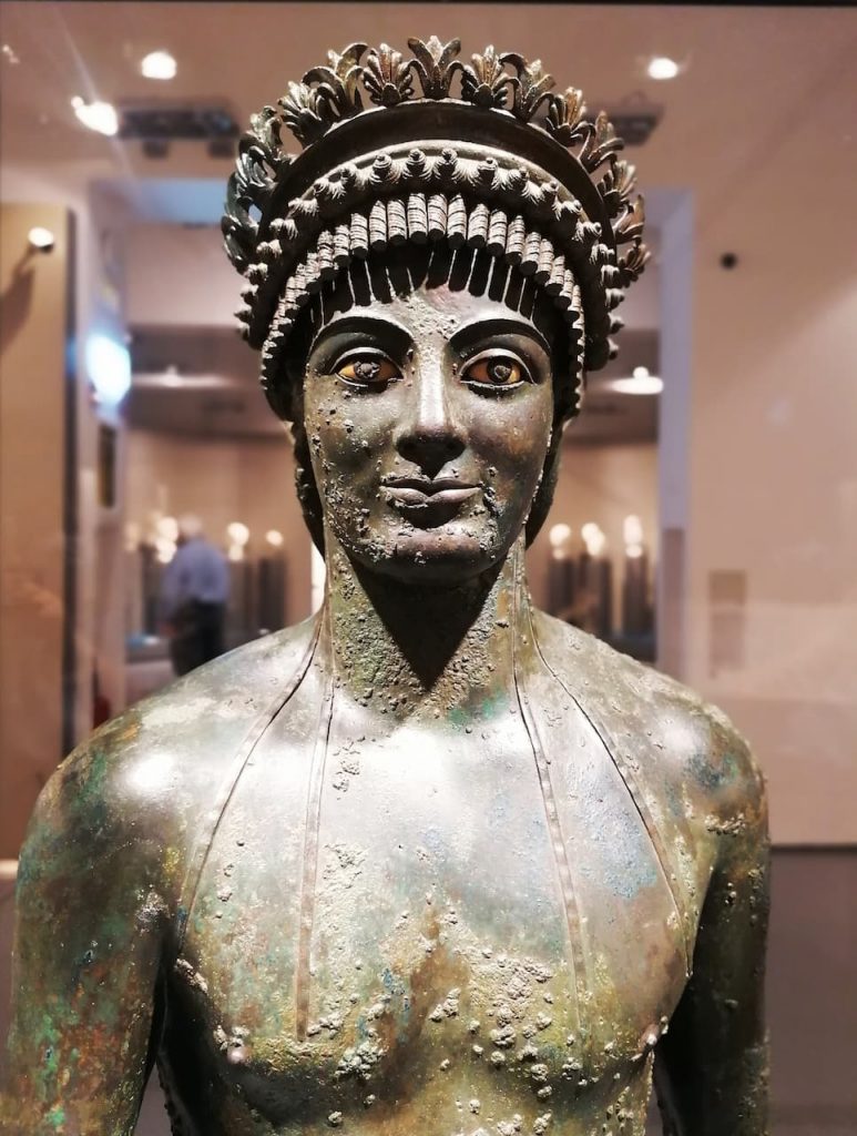 17. Apollo lampadoforo, bronzo I sec. a.C. - da Pompei
