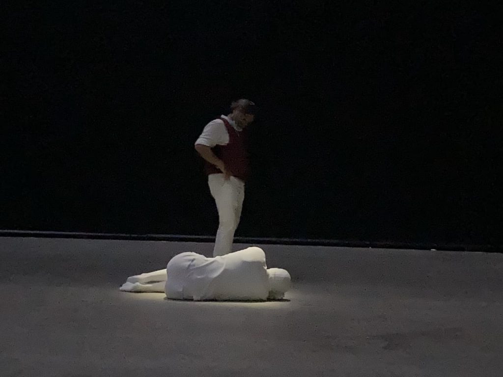immagine per Maurizio Cattelan, Breath Ghosts Blind