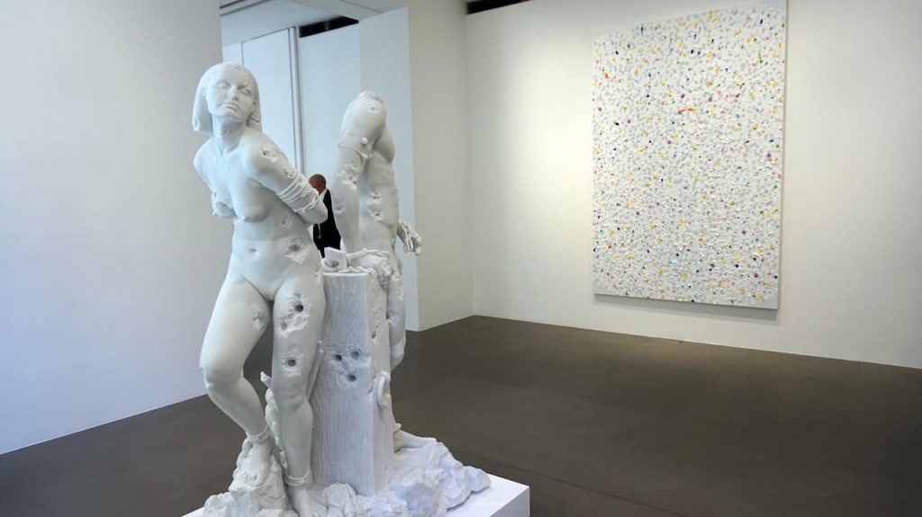 immagine per Damien Hirst da Gagosian a Roma, Forgiving and Forgetting e tutto ciò in cui vuoi credere
