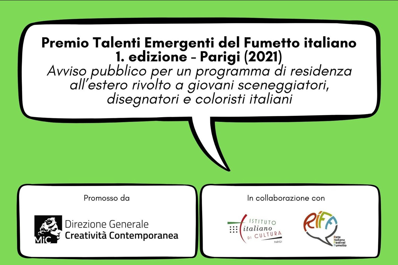immagine per Premio Talenti Emergenti del Fumetto italiano