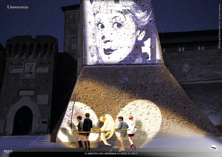 immagine per Il maestro che camminava su pezzi di cielo