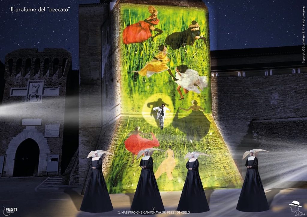 immagine per Il maestro che camminava su pezzi di cielo