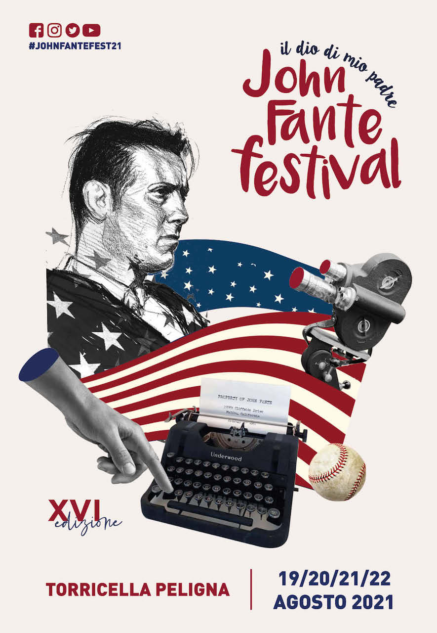 Torna il John Fante Festival a Torricella Peligna dal 19 agosto, locandina immagine per Torna il John Fante Festival a Torricella Peligna dal 19 agosto