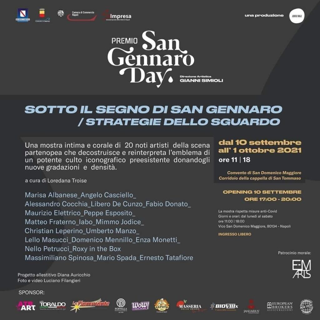 immagine per Sotto il segno di San Gennaro. Strategie dello sguardo locandina