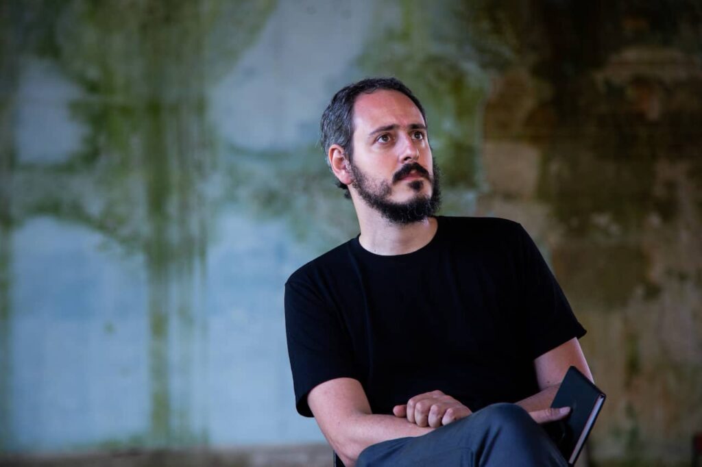 immagine per Portrait of Gian Maria Tosatti Ph: Severina Venckute courtesy Lia Rumma gallery