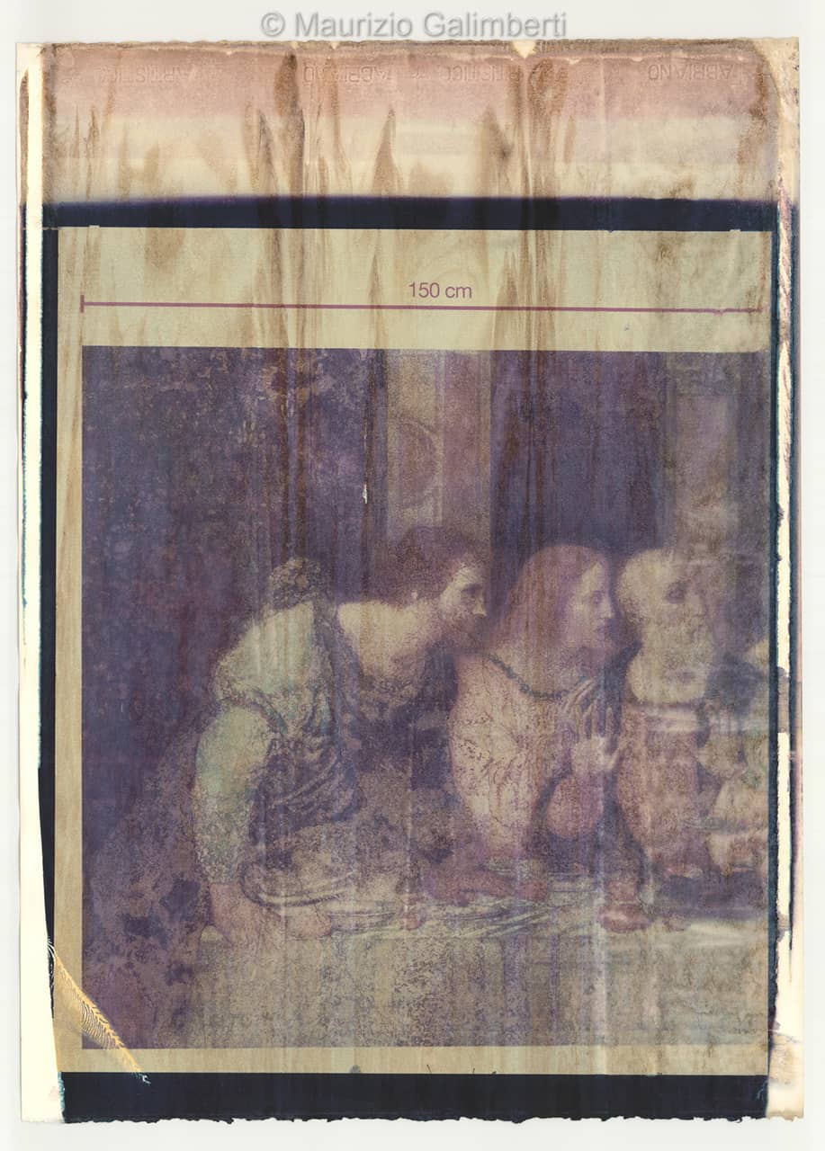 immagine per maurizio galimberti cenacolo