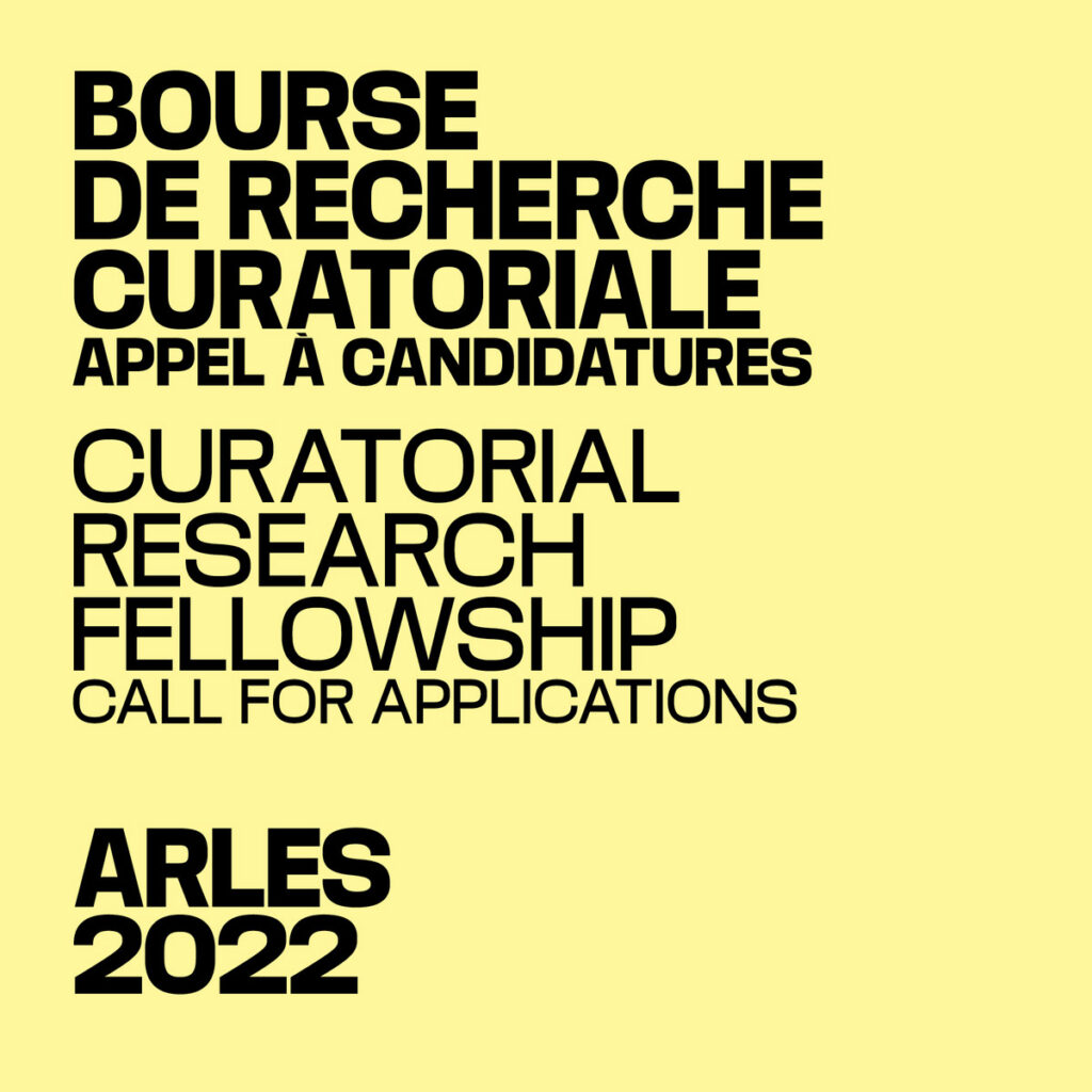 immagine per Arles curatorial research fellowship