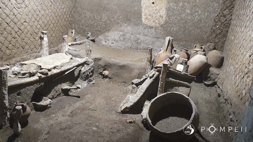 immagine per Pompei. Nuova eccezionale scoperta. Trovata la stanza degli schiavi