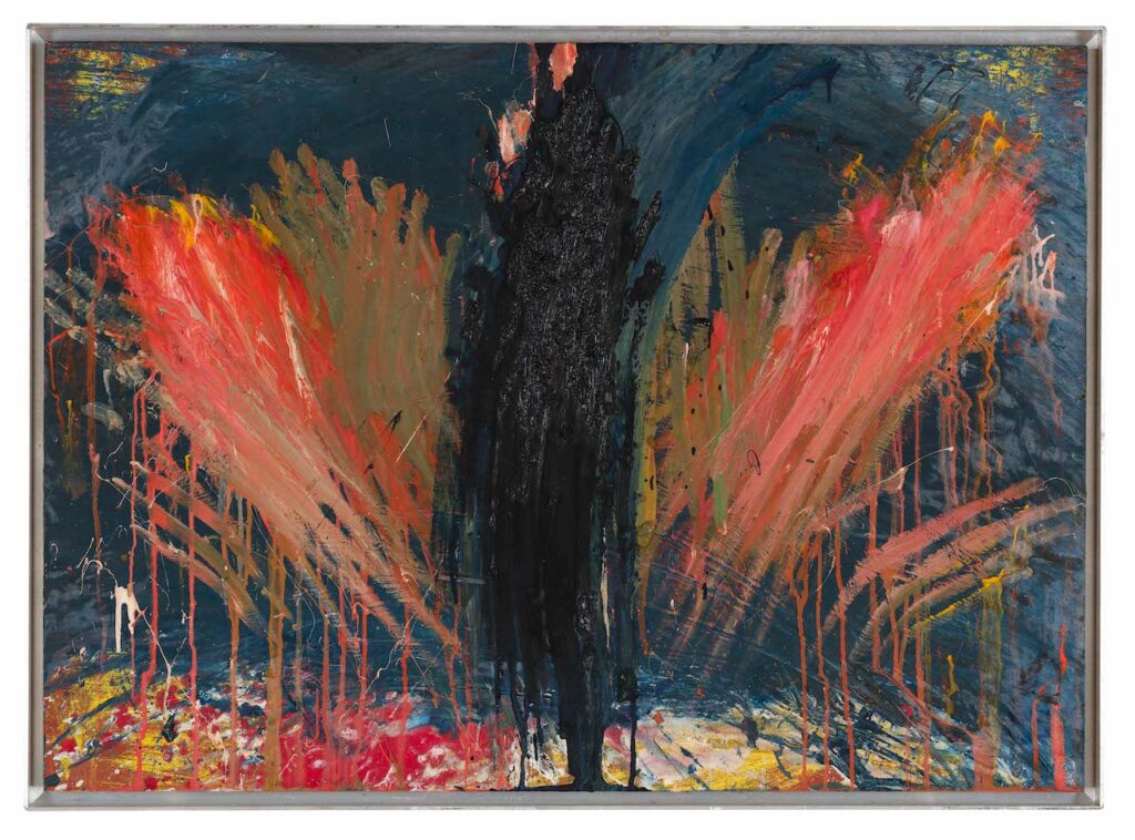 immagine per Arnulf Rainer, Colori nelle mani. A Firenze