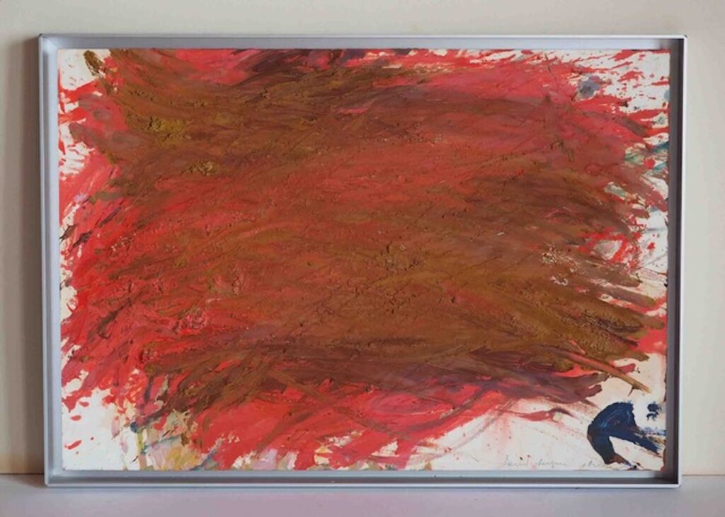 immagine per Arnulf Rainer, Colori nelle mani. A Firenze