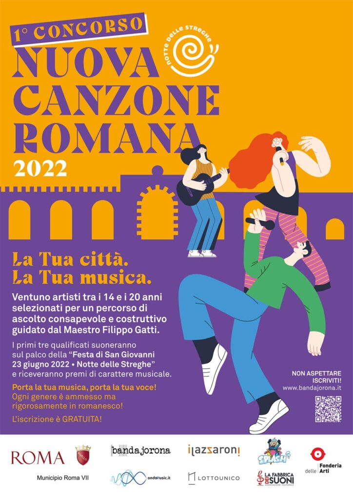 immagine per Concorso Nuova Canzone Romana
