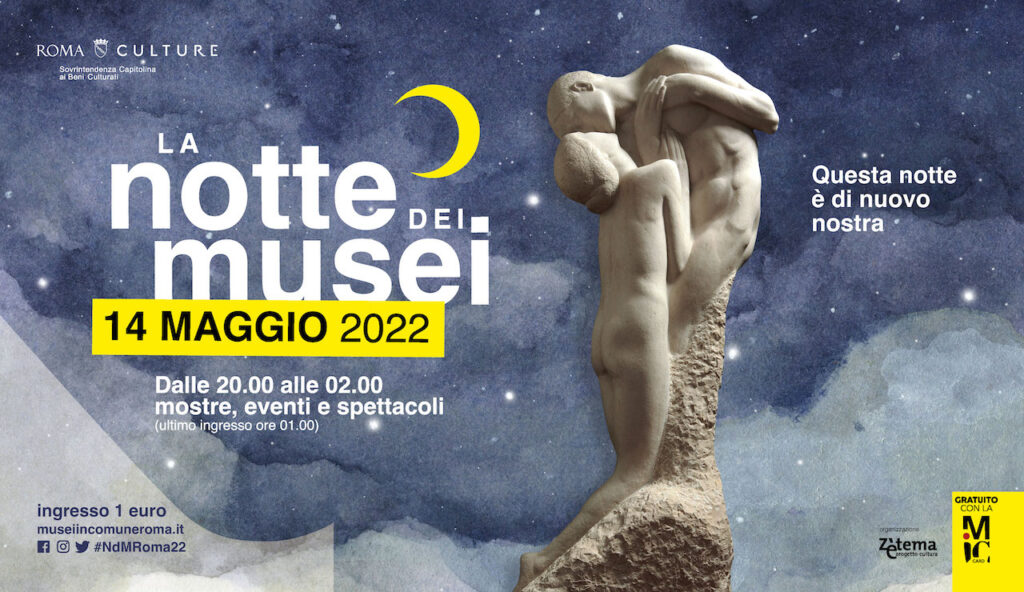 immagine per La Notte dei Musei 2022. Sabato 14 maggio torna a Roma