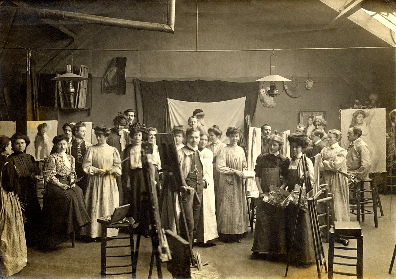 immagine per Madame Vitti e la sua scuola per artiste nella Parigi della Belle Époque