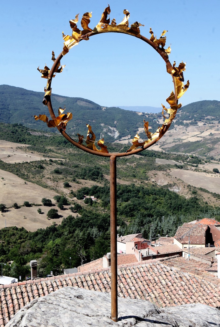 immagine per Horus, opera semovente open air di Mauro Magni a Pietrapertosa.