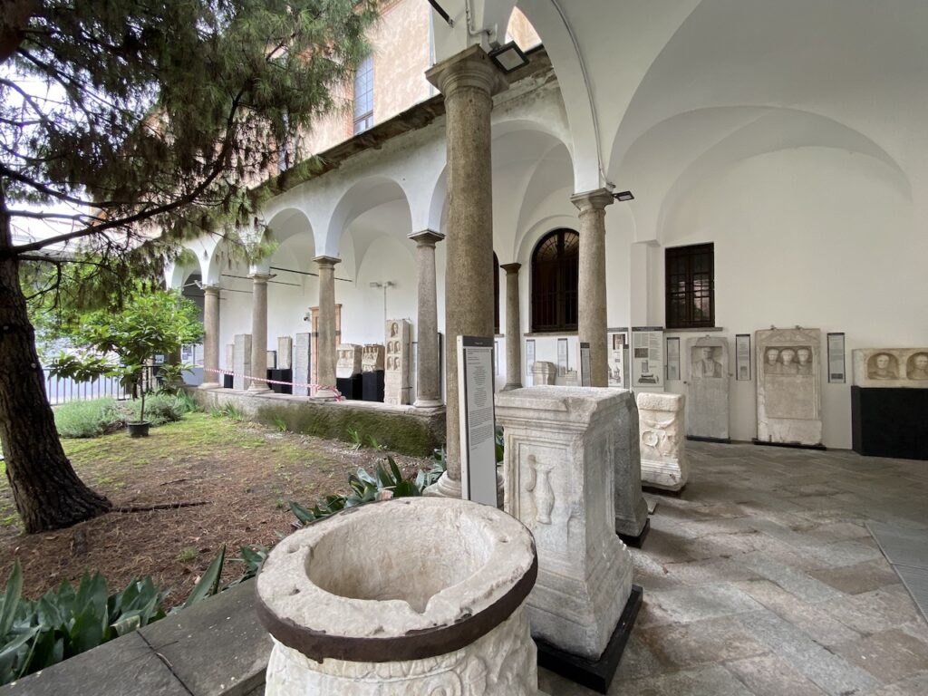 immagine per Lombardia, al Civico Museo Archeologico di Milano.
