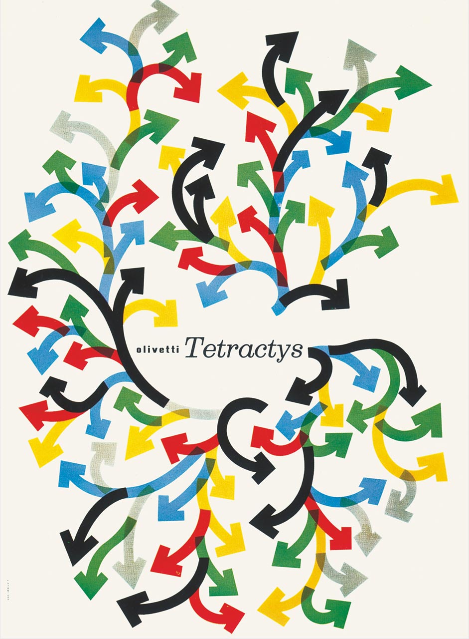 immagine per Giovanni Pintori, Olivetti Tetractys.