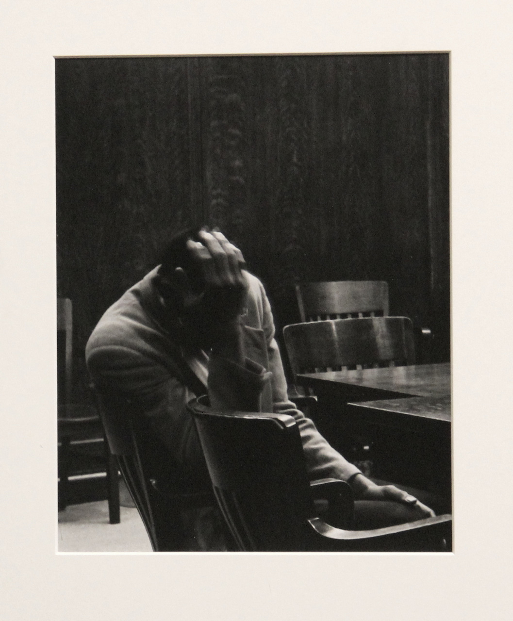 immagine per Dorothea Lange, L'imputato, Alameda County Court House, CA, 1955-1957 ph. Anna Jo