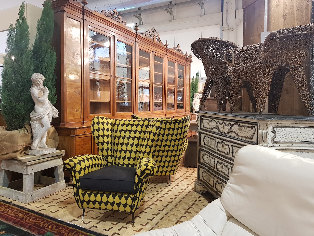 Mercante in Fiera di Parma resiste alle tempeste (forse) art a part