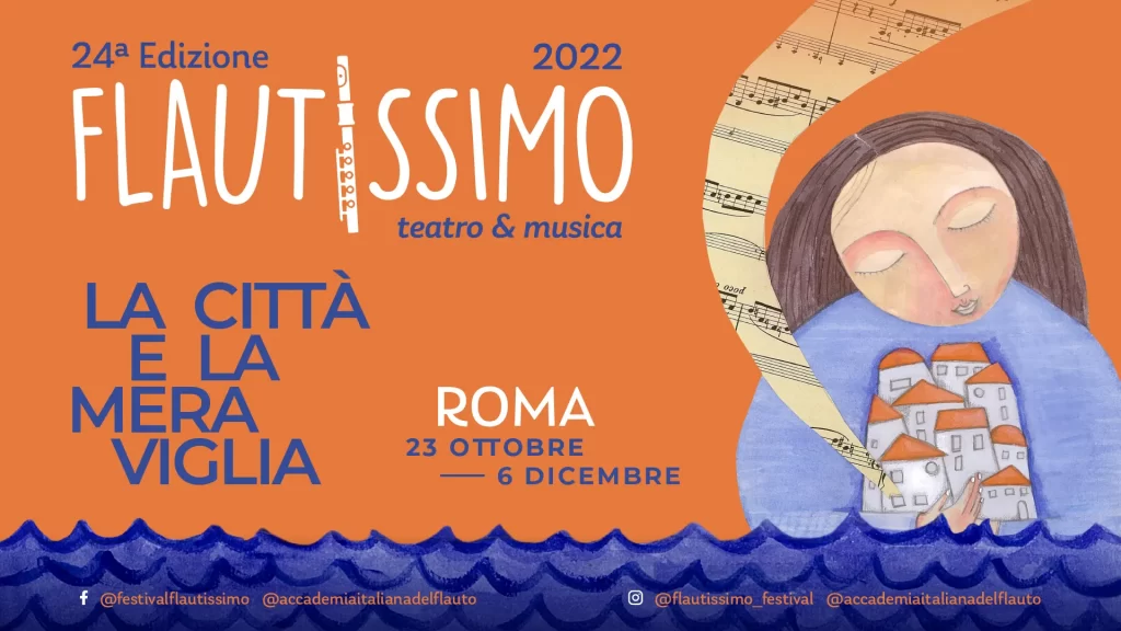 immagine per Flautissimo 2022 Festival Roma. 