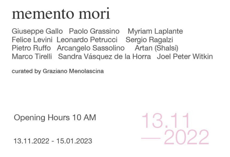 immagine per memento mori PRAC
