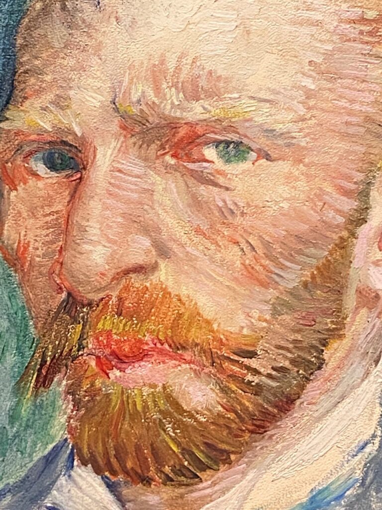 immagine per Foto 3: Vincent van Gogh, Autoritratto, Parigi, aprile – giugno 1887, olio su cartone, cm 32,8x24 Credits: Roberto Civetta