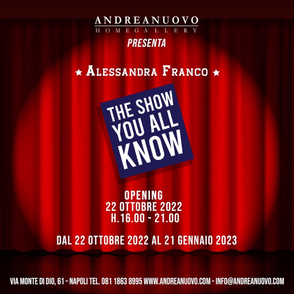 immagine per The Show You All Know. Alessandra Franco