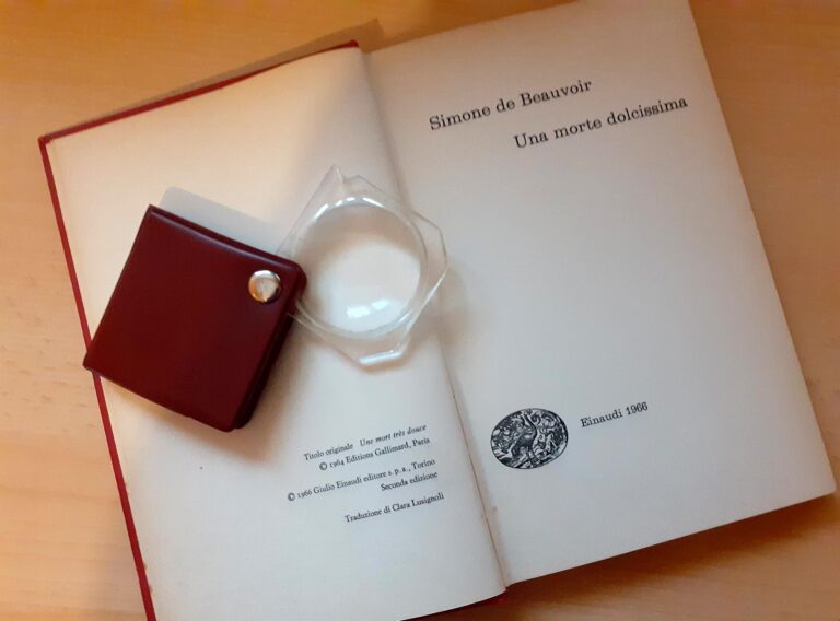 immagine per Una morte dolcissima di Simone De Beauvoir. L'immortalità non consola dalla morte
