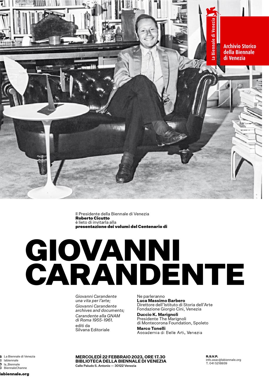 immagine per Comitato Nazionale Giovanni Carandente