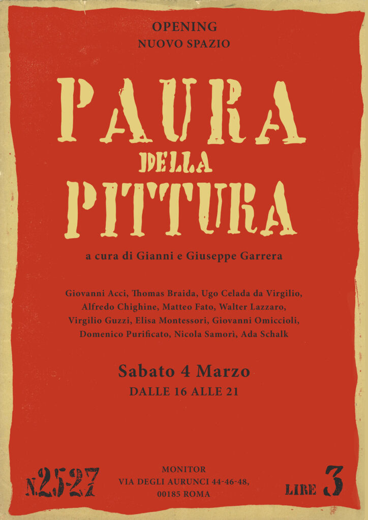 immagine per Paura della pittura Monitor