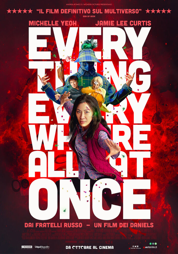 immagine per Everything, Everywhere, All at once. Dove tutto, ovunque, tutto insieme porta ad una vita migliore