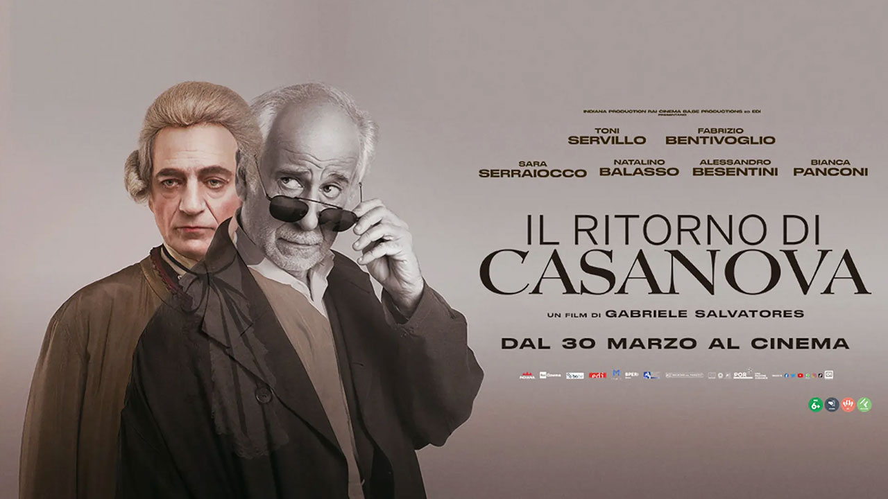 immagine per il manifesto di Il ritorno di Casanova di Gabriele Salvatores.