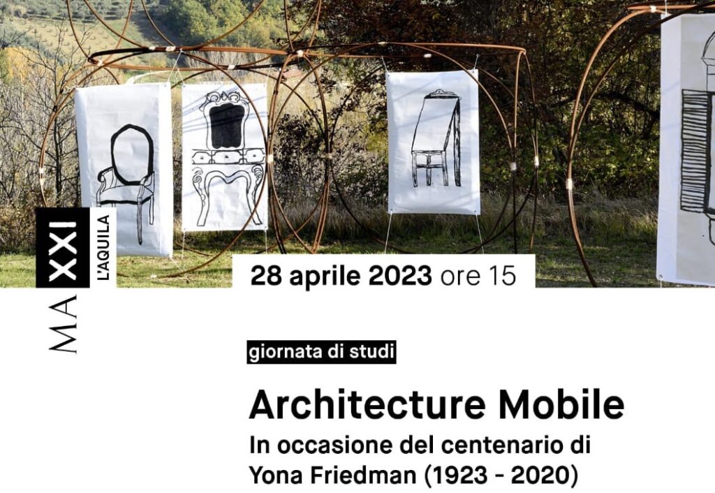 immagine per In occasione del centenario di Yona Friedman: Architecture Mobile