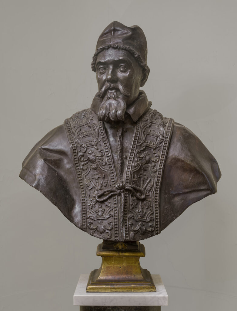immagine per foto 2: Gian Lorenzo Bernini (Napoli 1598 - Roma 1680) Busto di Urbano VIII Barberini, 1632 ca marmo, 104 x 72 x 40 cm Roma, Gallerie Nazionali di Arte Antica - Palazzo Barberini