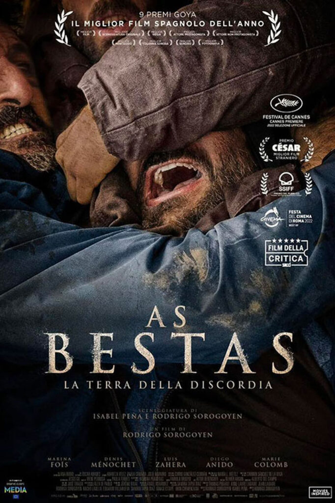 immagine per Manifesto: As Bestas. Regia di Rodrigo Sorogoyen