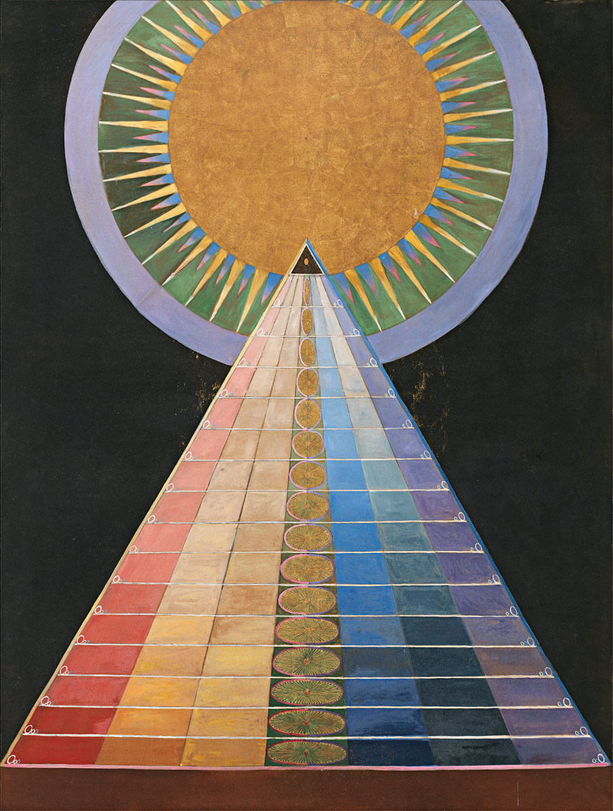 immagine per Hilma Af Klint, Group X, No. 1 Altarpiece. Parola d'Artista. Intervista a Gabriele Landi