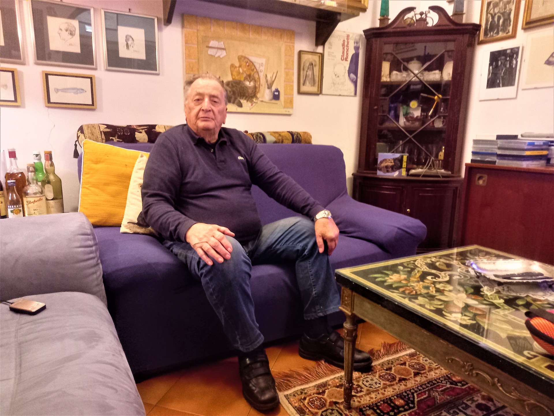 immagine per Intervista a C. Ribersani by B. Martusciello, casa Ribersani, RM - ph. B. Martusciello
