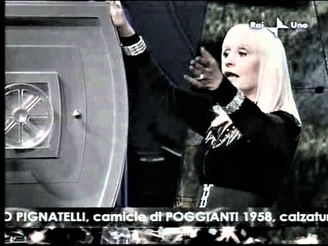 immagine per La cassaforte nel programma RAI TV condotto da Raffaella Carrà