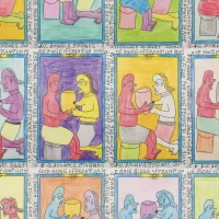 immagine per Cosmogonie. Frédéric Bruly Bouabré al Museo Riso di Palermo