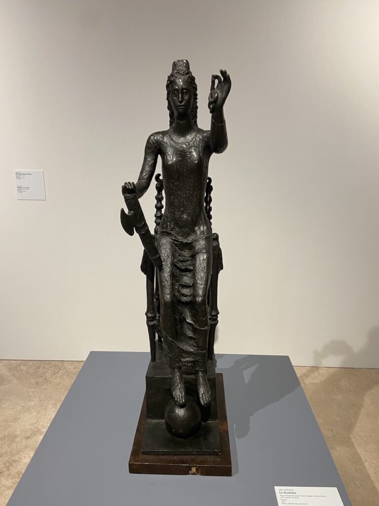 immagine per Foto 4: Libero, Andreotti, La Giustizia, bronzo, 1931, Galleria del Laocoonte, Roma Credits: Roberto Civetta