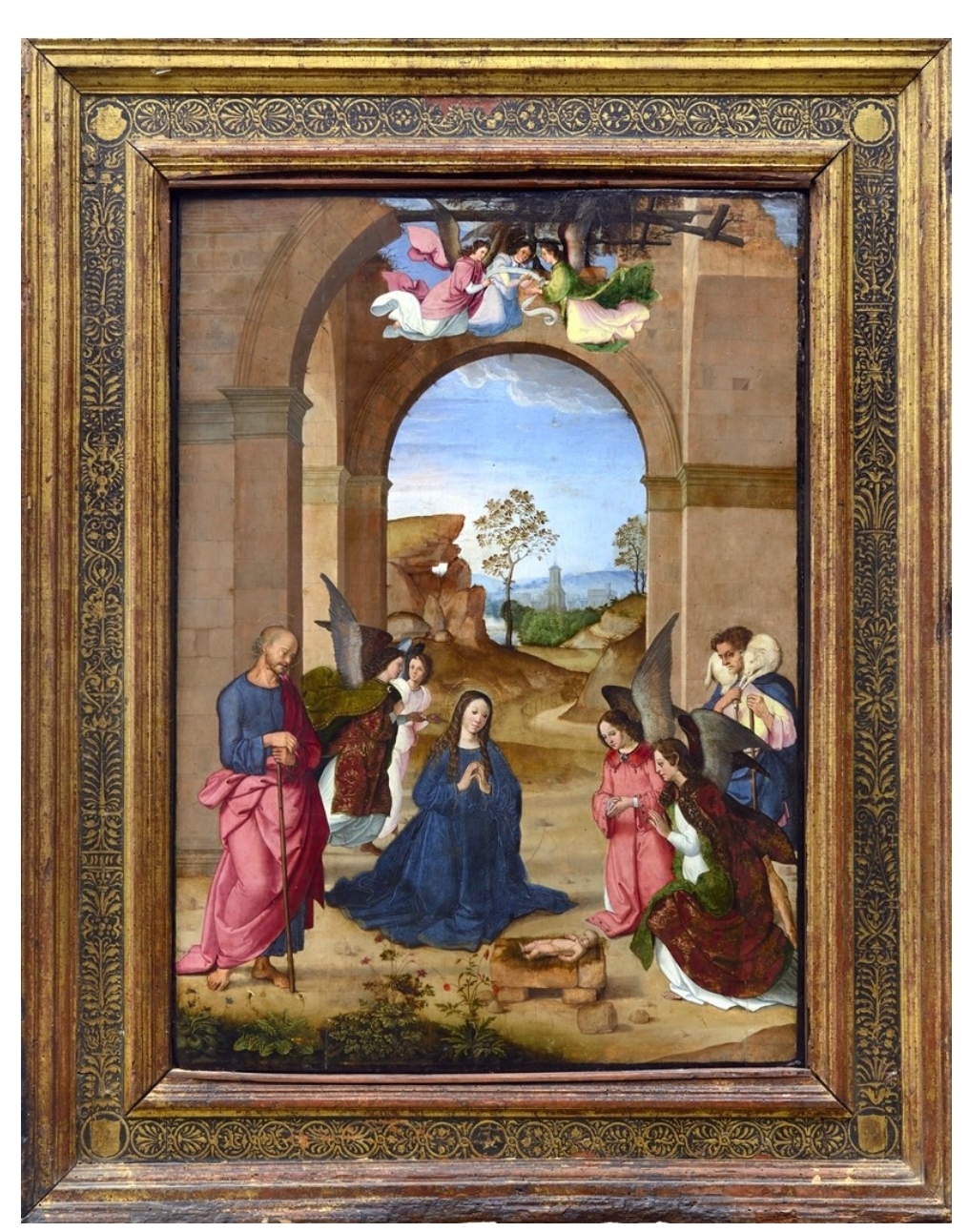 immagine per Maestro Retablo di Bolea- Adorazione del Bambino - Primo decennio 1500