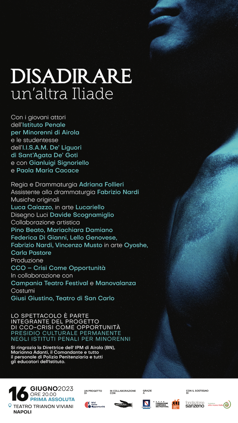 immagine per Disadirare, Un'Altra Iliade, locandina