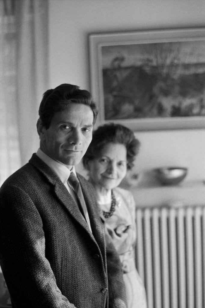 immagine per Mario Dondero, Pier Paolo Pasolini con la madre Susanna