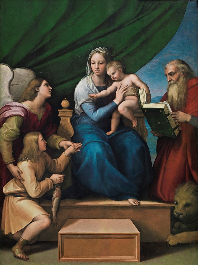 immagine per Raffaello - Madonna del pesce